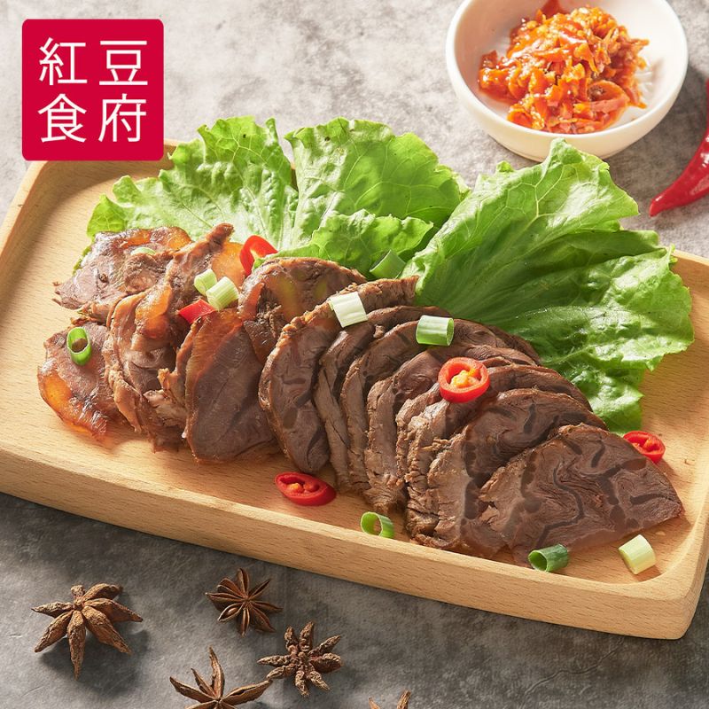 【紅豆食府】切片滷牛腱心 300g／袋, , large