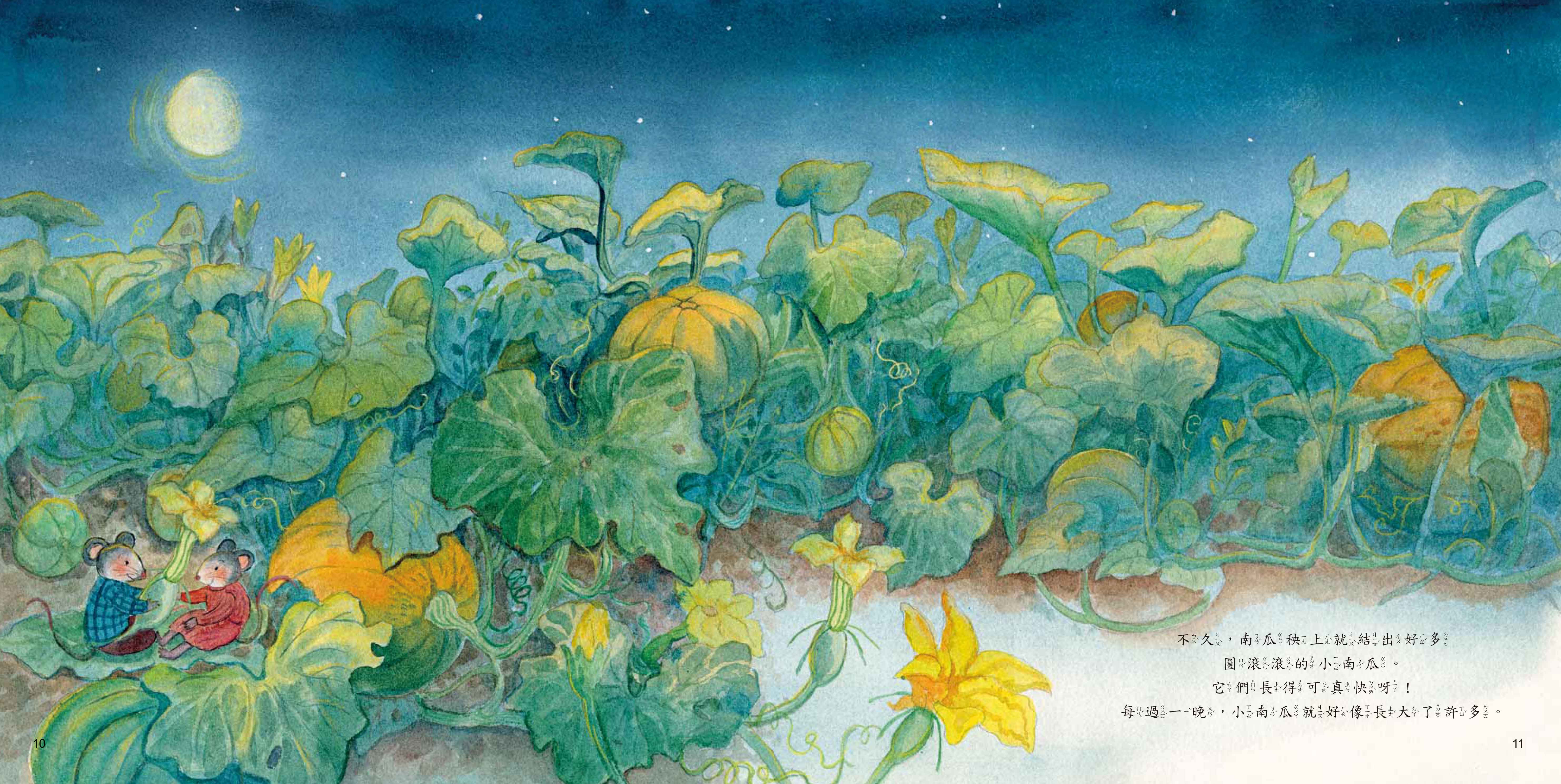 《南門書局》單本繪本館~妹妹的大南瓜 1本, , large