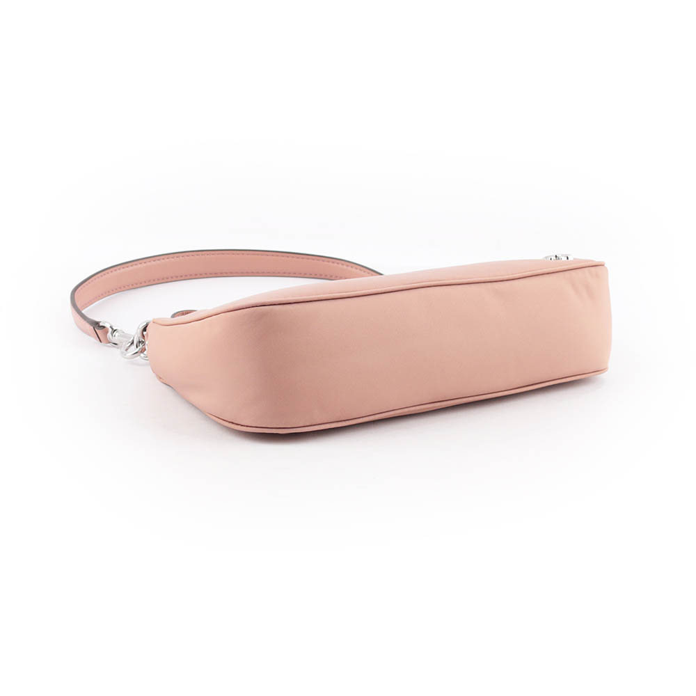 Tory Burch 151 Mercer 尼龍拼皮革三合一彎月包/錦葵粉, , large