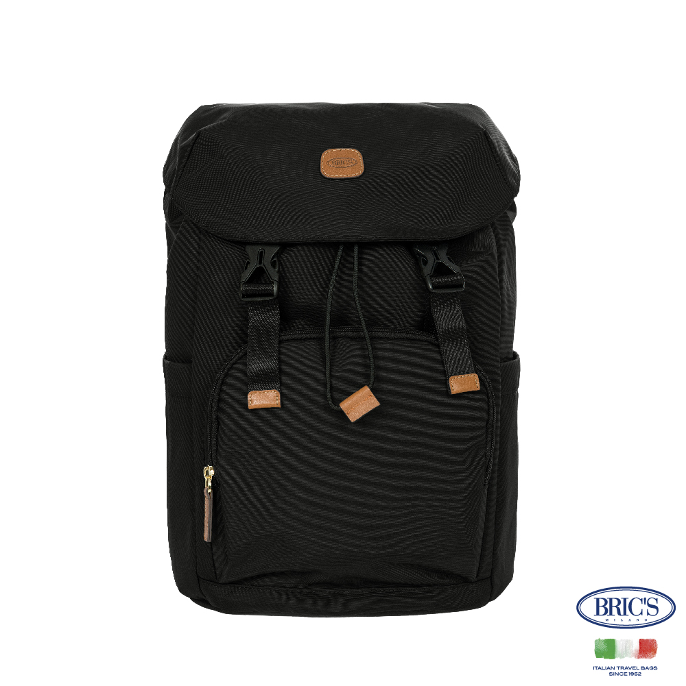 【Bric's】 X-collection 大開口旅行後背包 BXL40594 - 黑色, , large