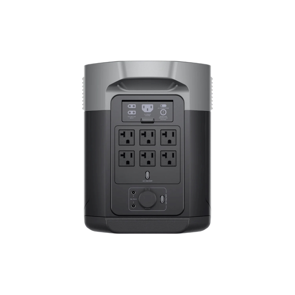 【固士特】EcoFlow DELTA 2 MAX 儲能電源＋專用收納包＋125W 單面便攜太陽能板, , large
