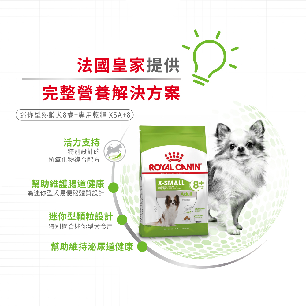 Royal Canin法國皇家 超小型熟齡犬8+歲齡XSA+8, , large
