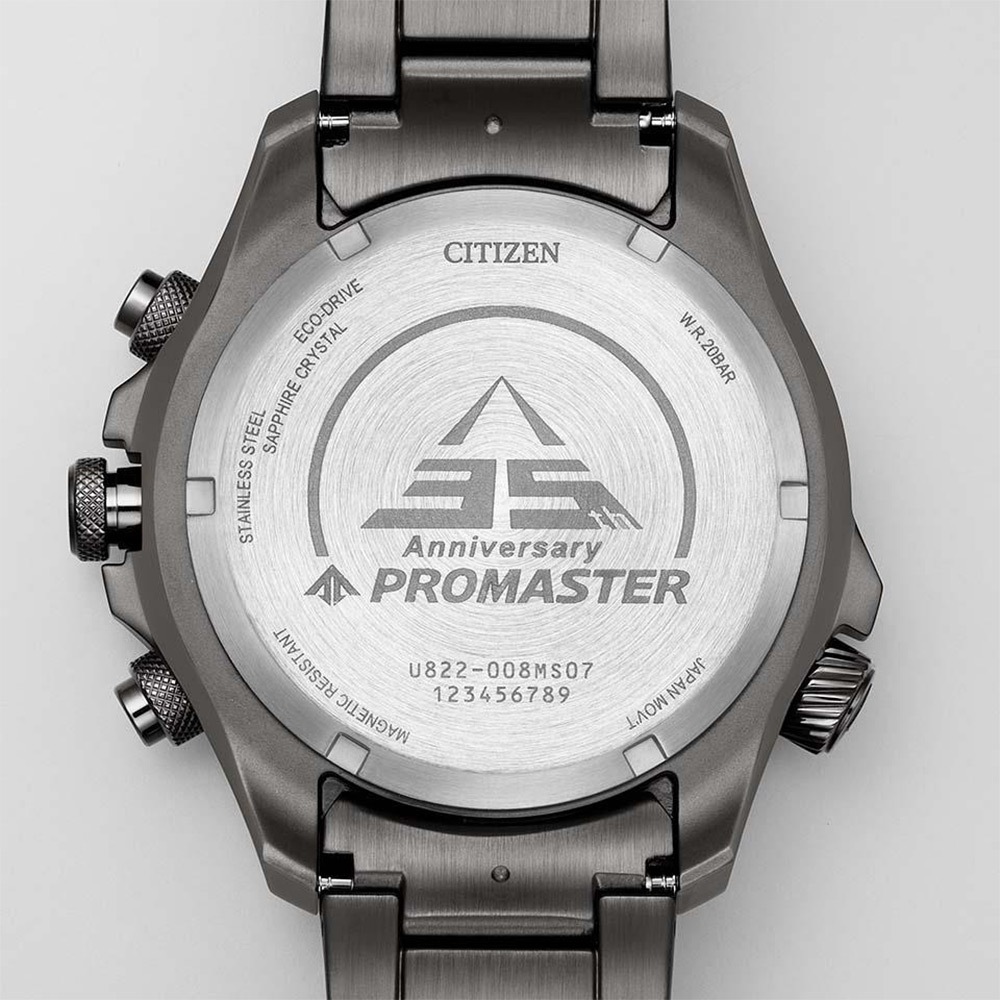CITIZEN 星辰 Promaster 35週年限量 陸 叢林迷彩光動能液晶顯示手錶 JV1008-63E, , large