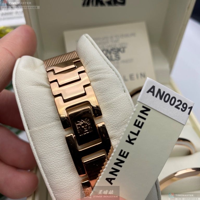 [星晴錶業]AnneKlein手錶,36mm,AN00291玫瑰金色錶面可更換錶殼玫瑰金色米蘭錶帶款, , large