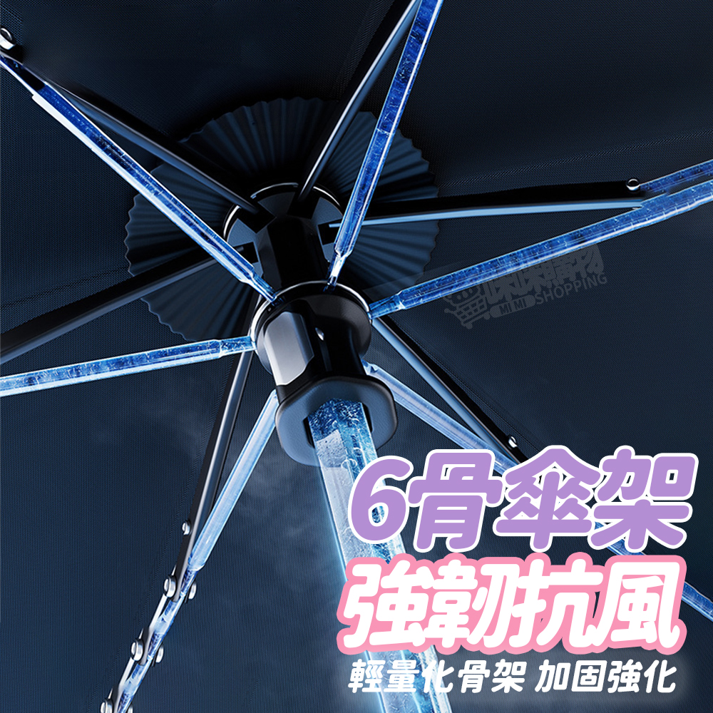 Mimi Shopping Mini portable umbrella, 仲夏粉 | 附傘套, large