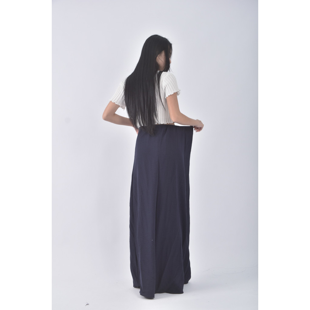(XL) zara質感藍色長裙二手衣, , large