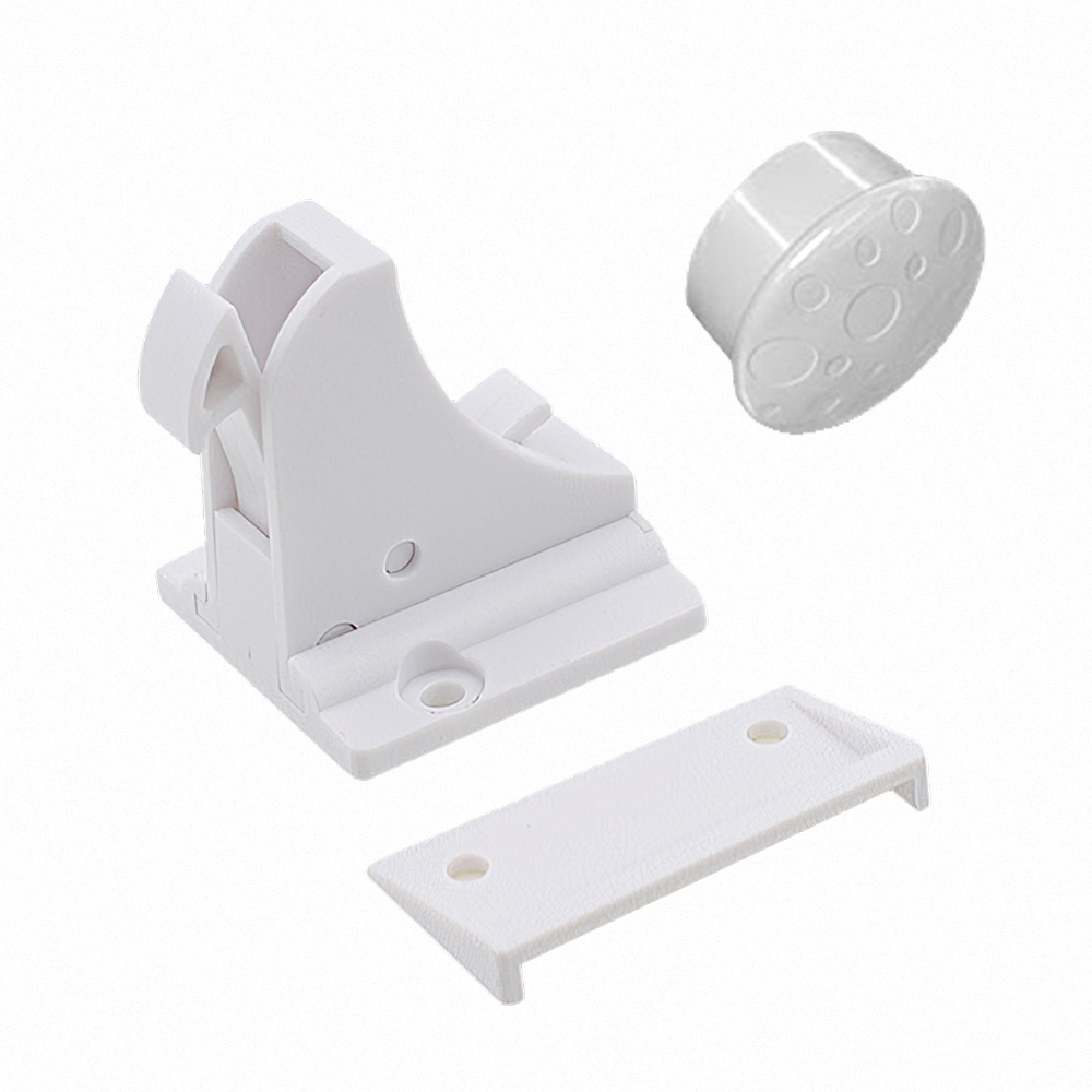 【上手家居】隱形磁吸安全鎖-4套組(抽屜鎖/兒童安全鎖/安全扣/磁力鎖/感應鎖), , large