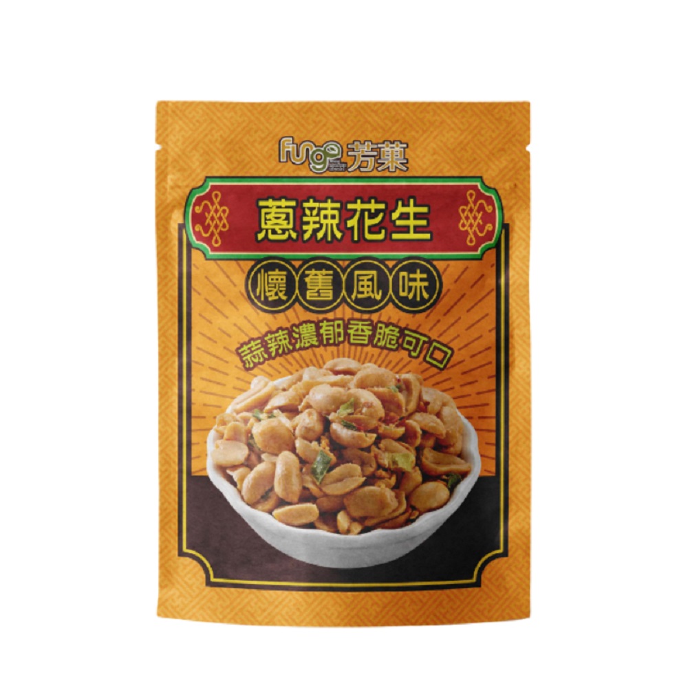 [萬鑫](有效20251007)Fungo芳菓蔥辣花生110g(6包組)