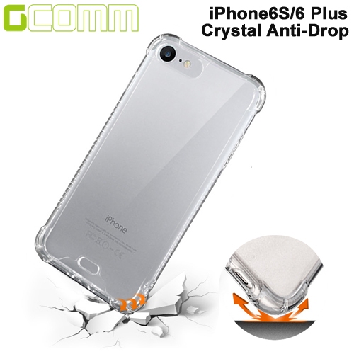 GCOMM iPhone 6S Plus 5.7吋 增厚氣墊抗摔防滑保護殼 Crystal Anti-Drop 清透明, , large