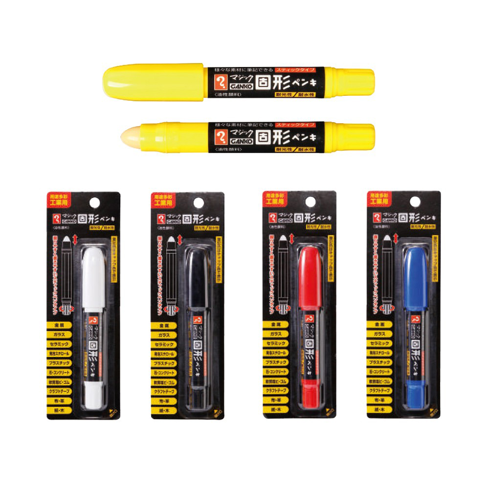 【日本 寺西】工業用 固體記號筆 耐光 耐水 不易掉色 可標記金屬/玻璃皮革/木材等 /支 MKPP(黑/紅/藍/白)  -  多款可選, , large