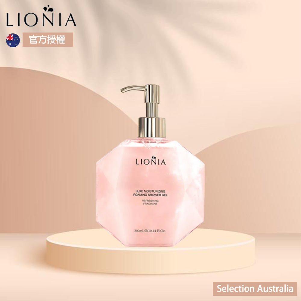 LIONIA Luxe Moisturizing Foaming Shower Gel