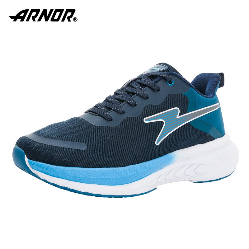 ARNOR男穩定避震慢跑鞋-藍29