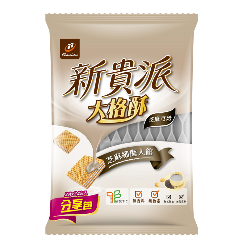 新貴派大格酥芝麻豆奶口味 388.8g