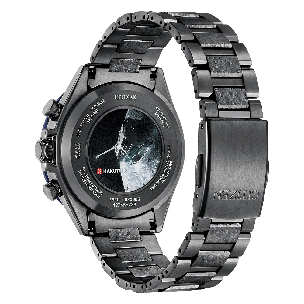 CITIZEN 星辰 韋禮安廣告款 闇月款 限量 鈦 GPS衛星對時光動計時手錶 CC4065-61Y, , large