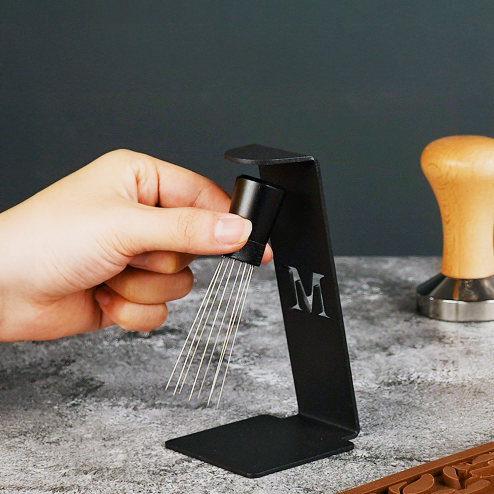 【上手家居】磁吸佈粉器 黑色(佈粉針/布粉器/咖啡布粉器/布粉針/散粉器), , large