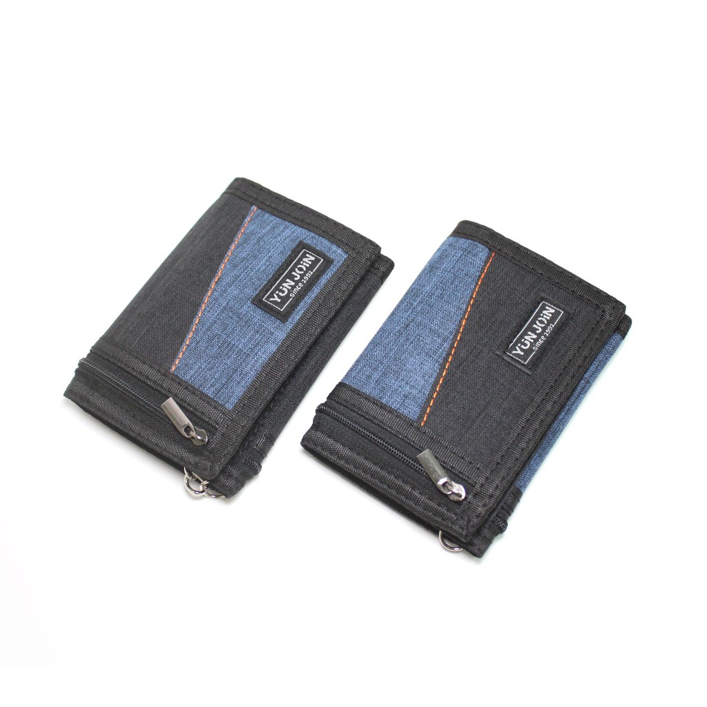 【YUN JOIN】 Horizontal tri-fold short folder, , large
