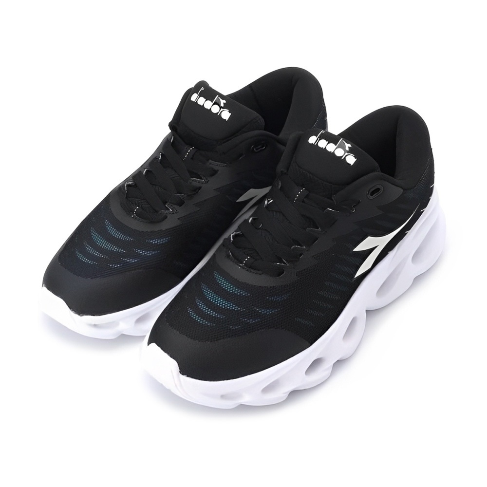 DIADORA迪亞多那 MIT專業慢跑鞋 男運動鞋 男鞋 MIT 台灣製造 透氣 舒適 保護後跟 耐磨 止滑 黑 藍, 藍,27.5, large