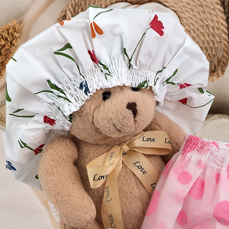 日本進口POCKET親子浴帽-3入, , large