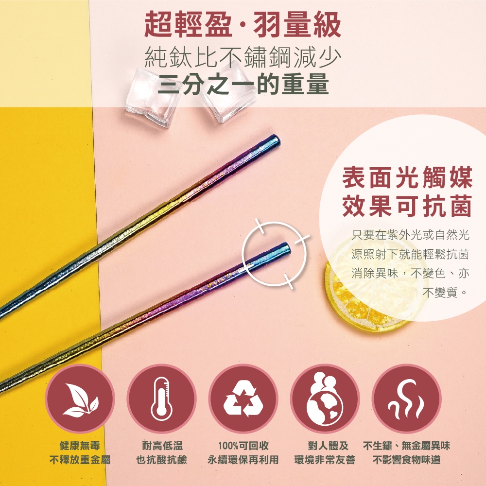 【純鈦餐具禮盒 三件組 霧面】筷子 湯匙 叉子 餐具組 餐具 鈦餐具 環保餐具 禮盒 交換禮物, , large