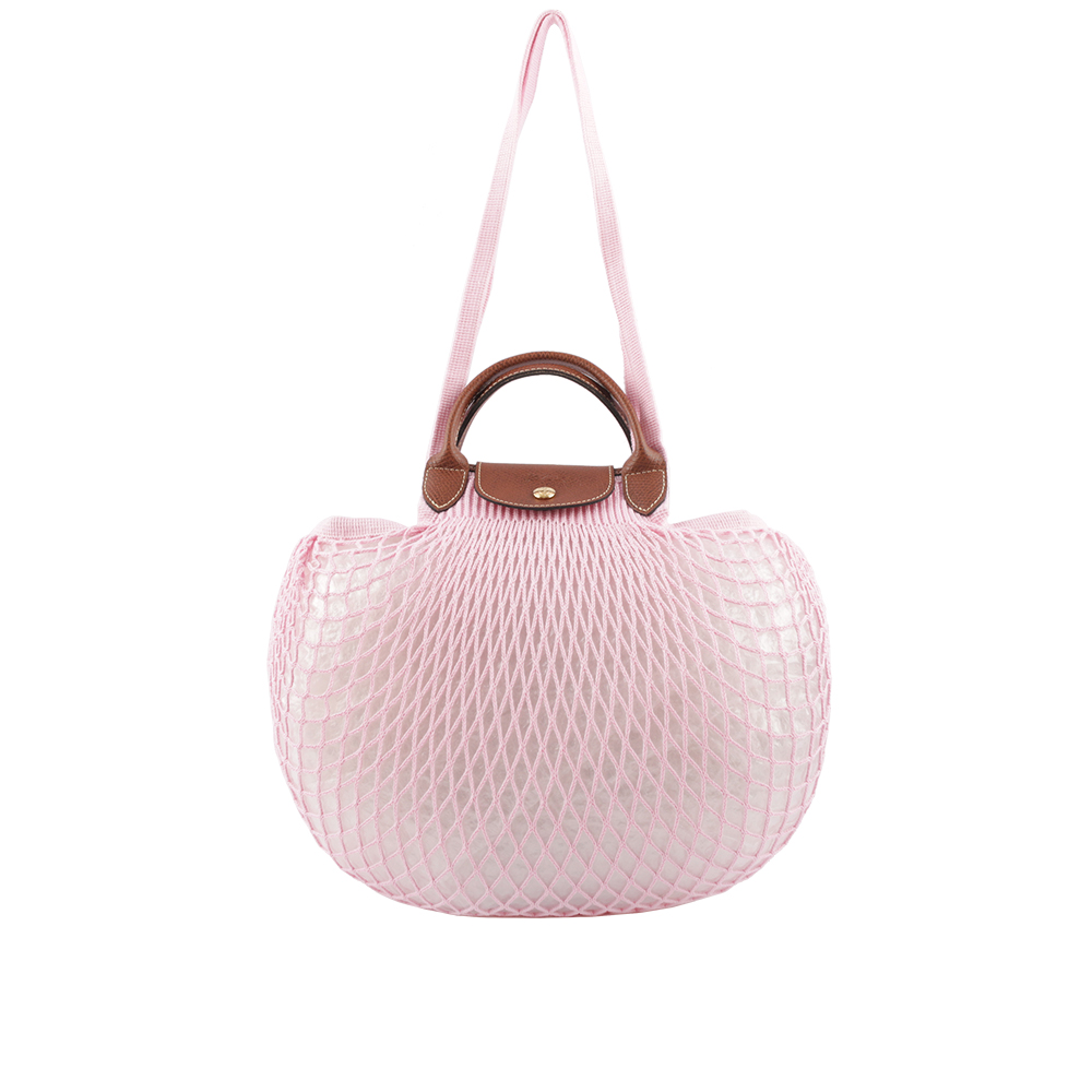 LONGCHAMP LE PLIAGE FILET 二用漁網包/粉色, , large