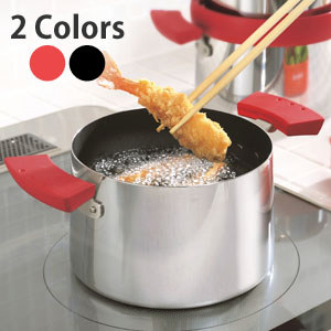 【毓秀堂】AUX 濾油 炸鍋(紅), , large