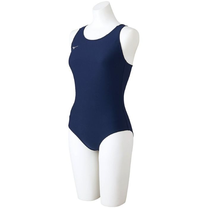 MIZUNO SWIM BASIC 女泳衣 女款素色 訓練型泳衣 連身三角 N2MAAC01 【樂買網】, , large