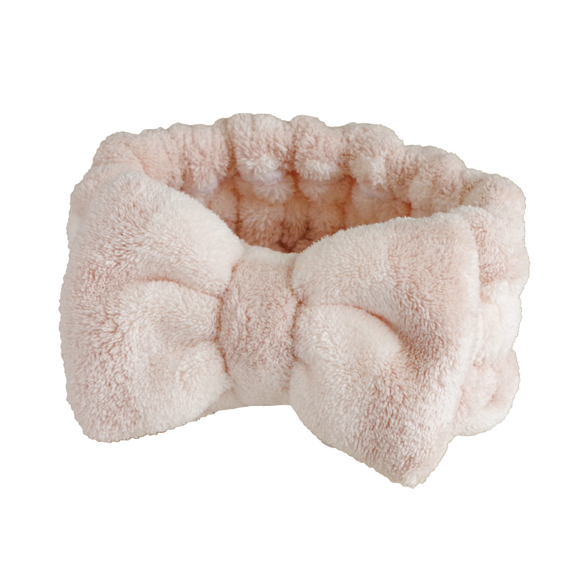 【CB JAPAN】蝴蝶結系列超細纖維擦頭巾+髮帶2件組, , large