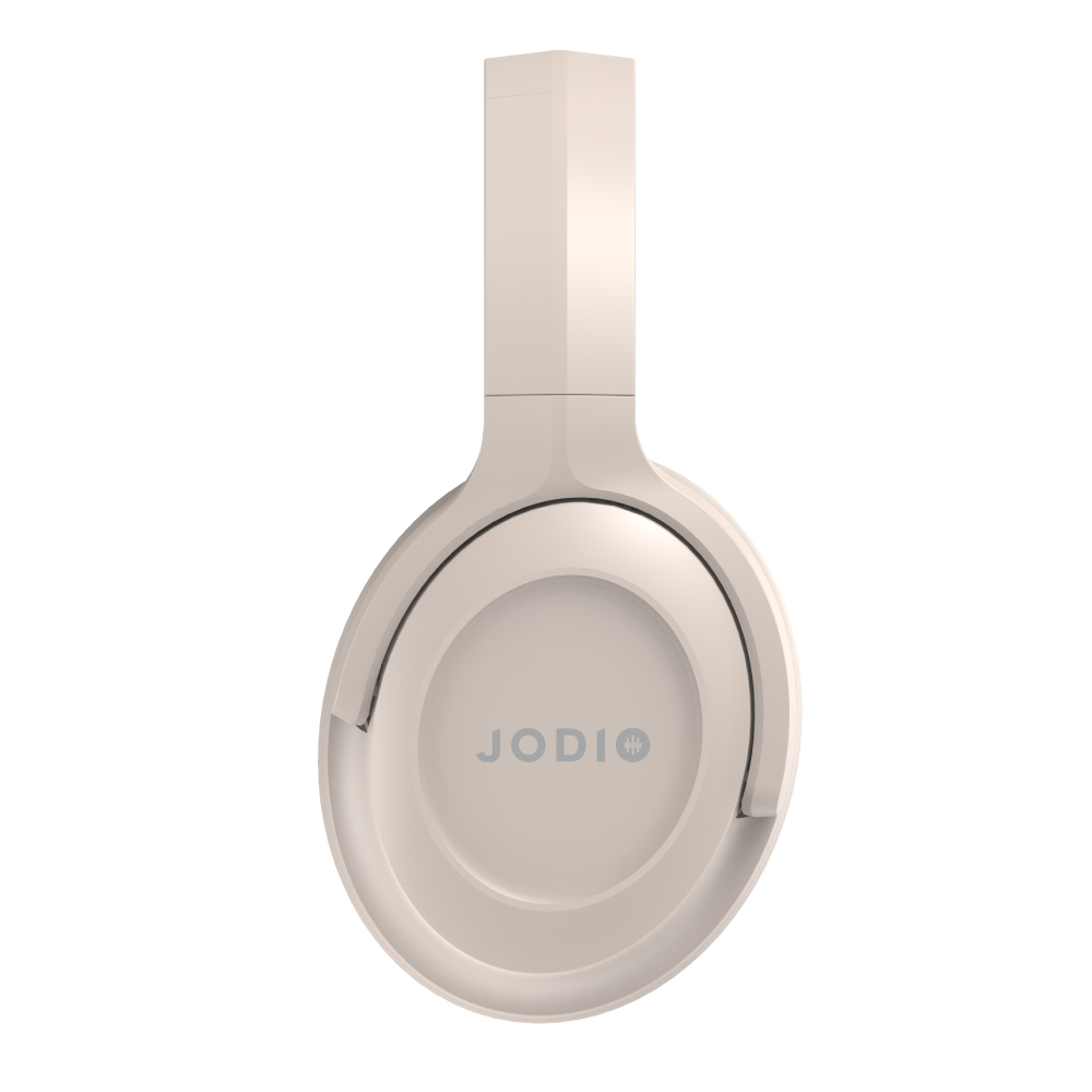 【固士特】JODIO K3藍牙行動KTV耳機_奶茶色(送專屬收納包，顏色隨機), , large