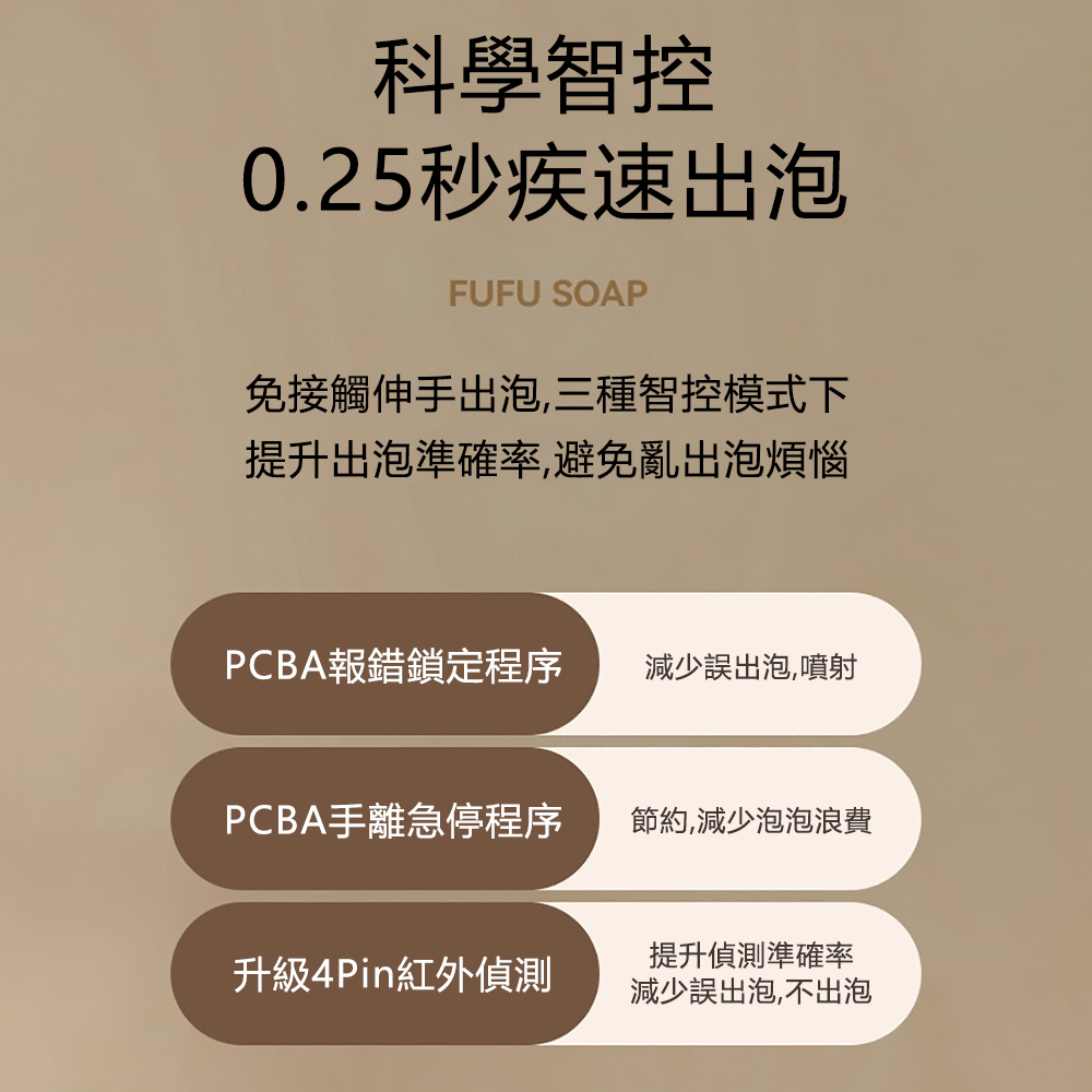 MUID FUFU-INDUCTION FOAM SOAP DISPENSER, , large