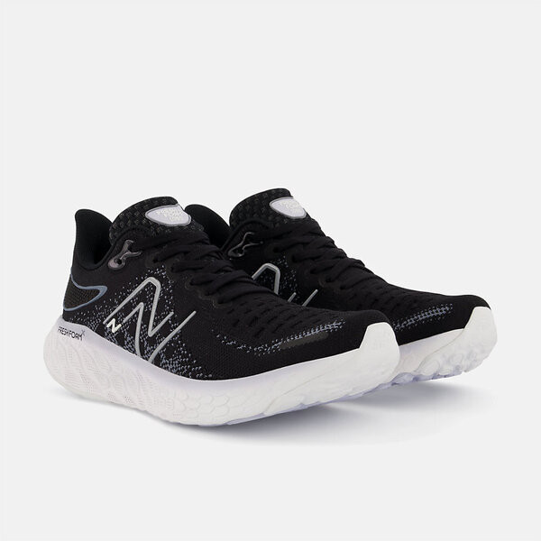 New Balance 1080 V12 女 慢跑鞋 運動 路跑 D 寬楦 緩震 舒適 透氣 黑白 [W1080B12], , large