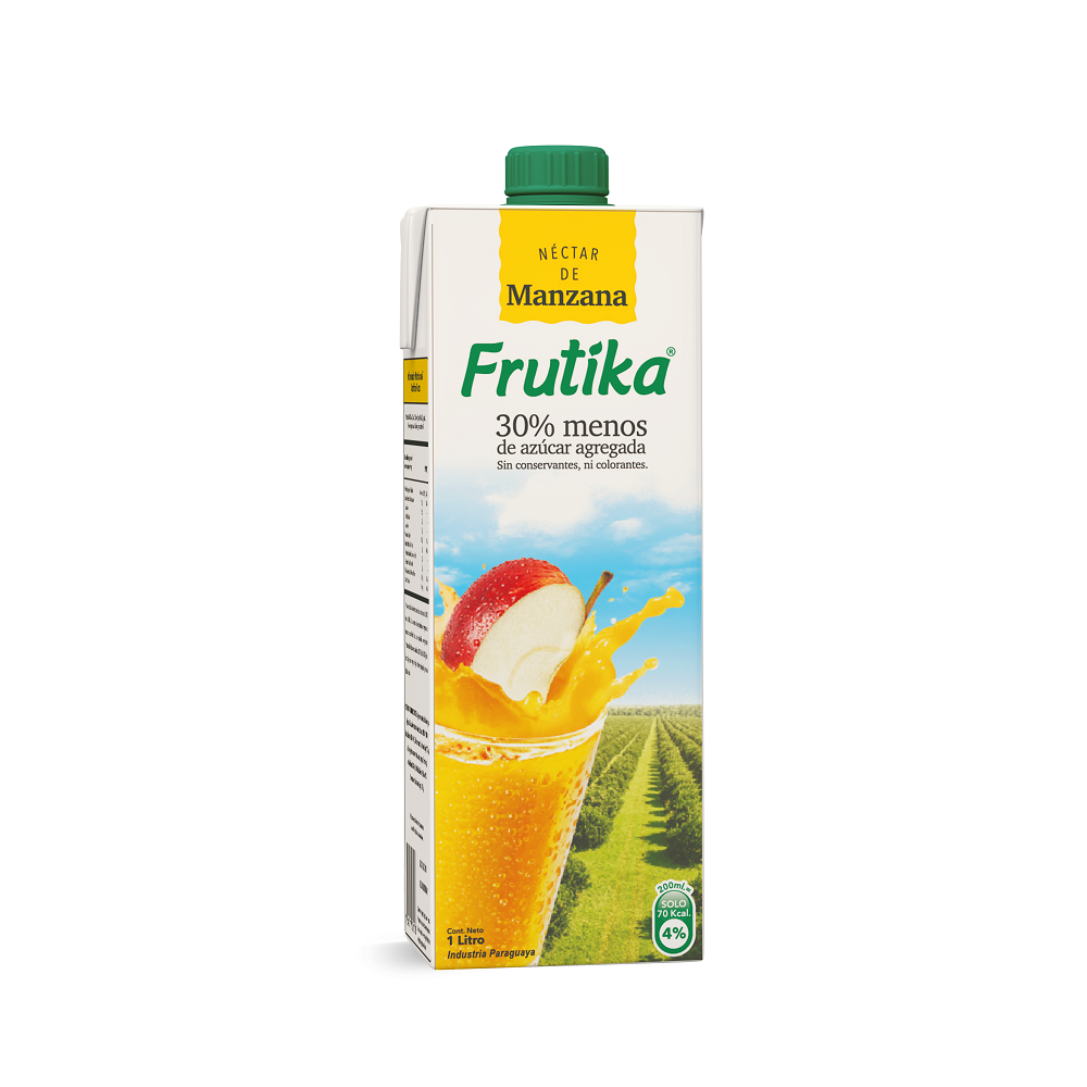 Frutika蘋果汁1L, , large