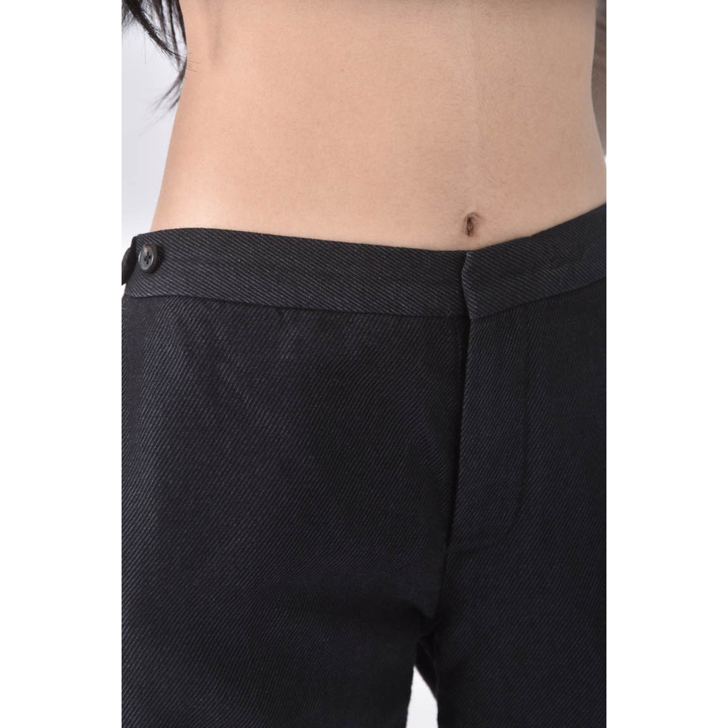 (XL) margaret howell羊毛亞麻黑色長褲二手衣, , large