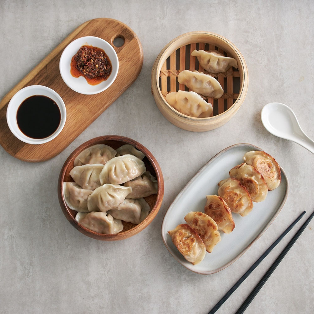 Vegan Plant-Based Meat Dumplings, , large