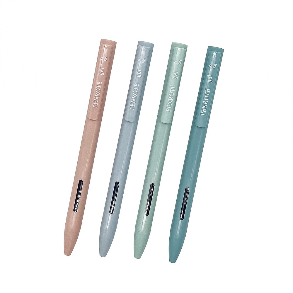 【筆樂 PENROTE】大地系中性筆 12支入 /盒 PC2110  -  多款可選, , large