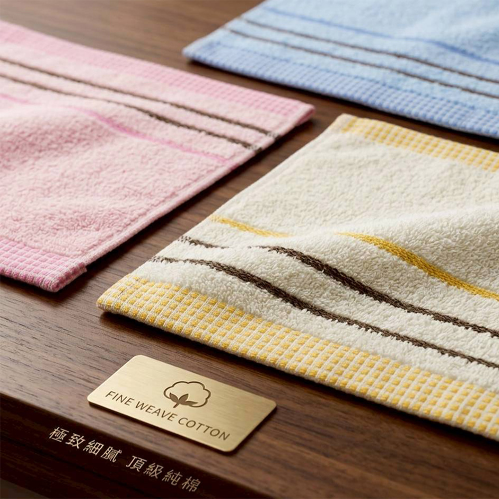 [Kaimei Cotton] MIT Lightweight Quick-Dry Pure Cotton Washcloths (28x30cm) - Kindergarten Handkerchiefs / Facial Towels, , large