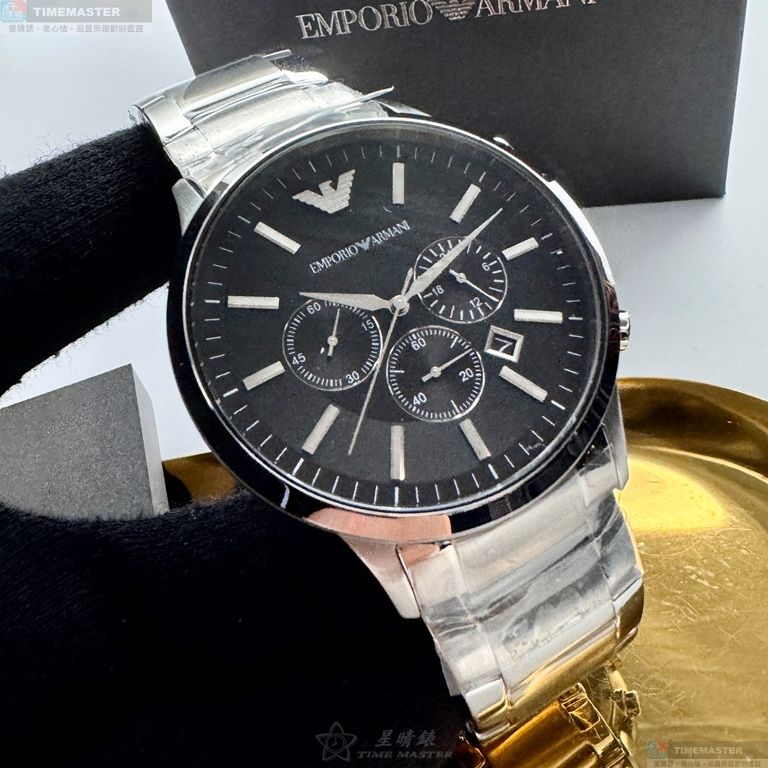 [TIMEMASTER] ARMANI watch, 46mm, AR00075, , large