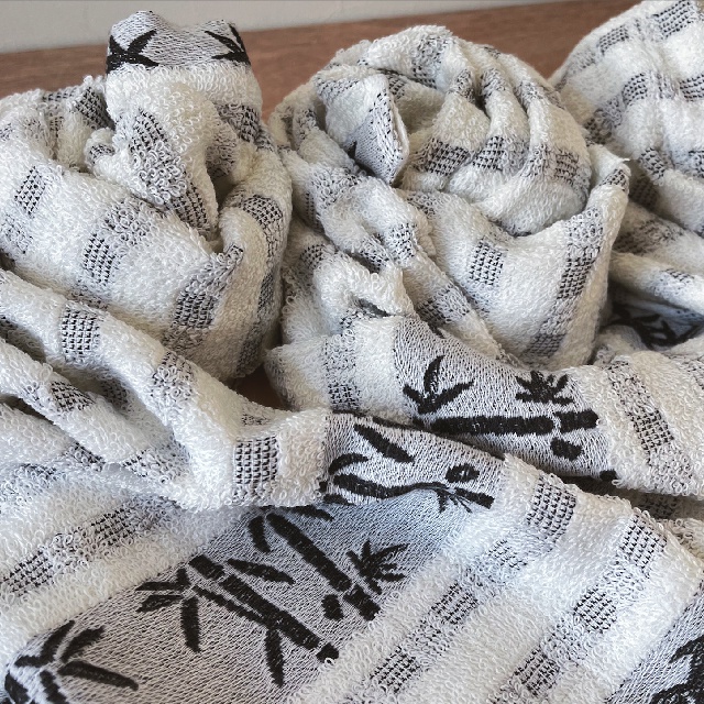 [Kaimei Cotton Industry] 6 in the group MIT made in Taiwan 24 taels of top quality combed cotton antibacterial and deodorizing pure cotton bamboo charcoal towels, , large