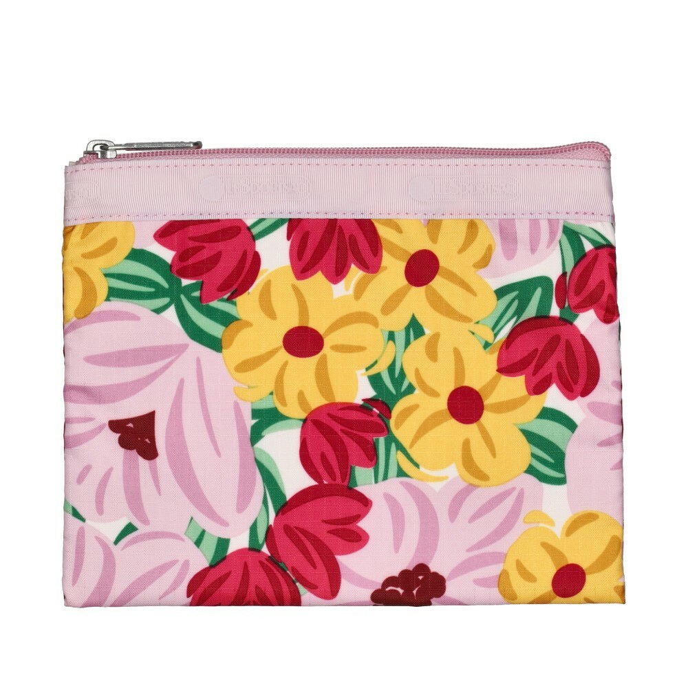 Lesportsac Classic Hobo 經典斜背包 送禮推薦-粉紅花漾, , large