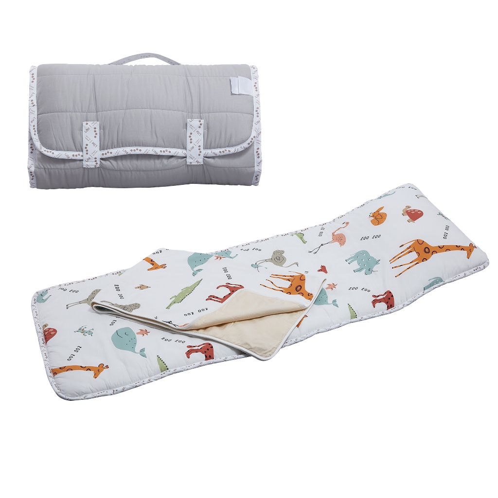 DOTDOT Lite|Kids-Pad -The Zoo午睡墊組合 | 幼兒園｜厚度約2.0cm｜四季睡袋｜天絲&trade;.棉