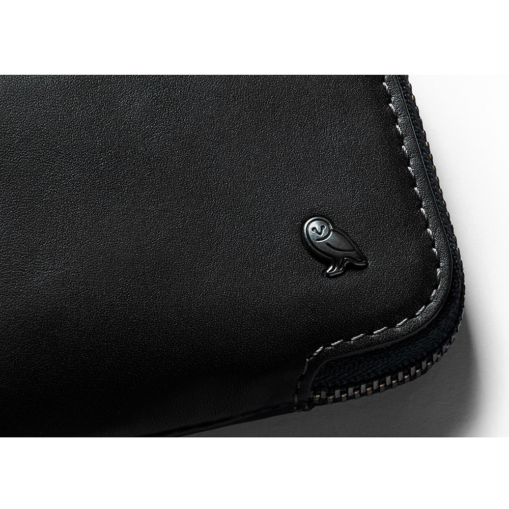 |快速出貨|Bellroy 小錢包 卡片收納包 拉鍊包 零錢包 優質環保皮革-黑, , large