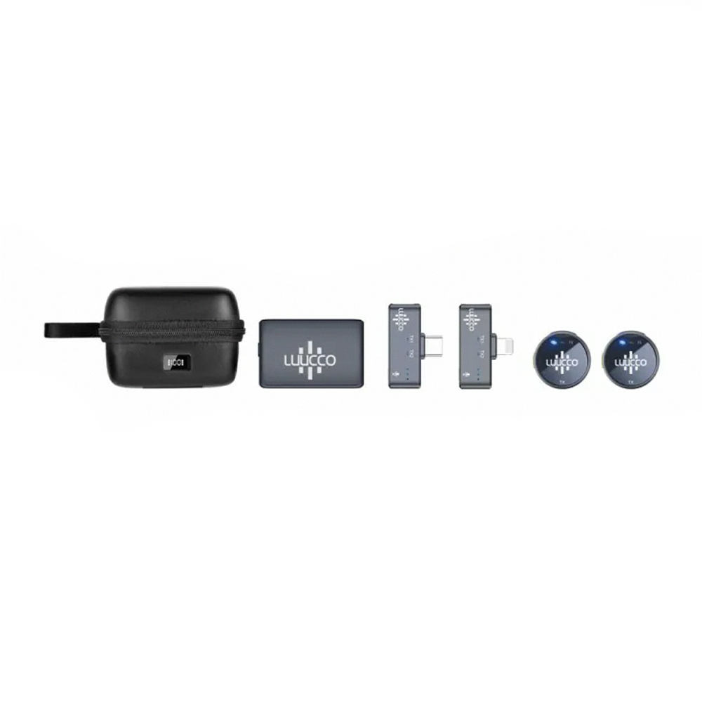 LUUCCO AirWave K2 無線磁吸領夾麥克風 萬用組【敦煌樂器】, , large