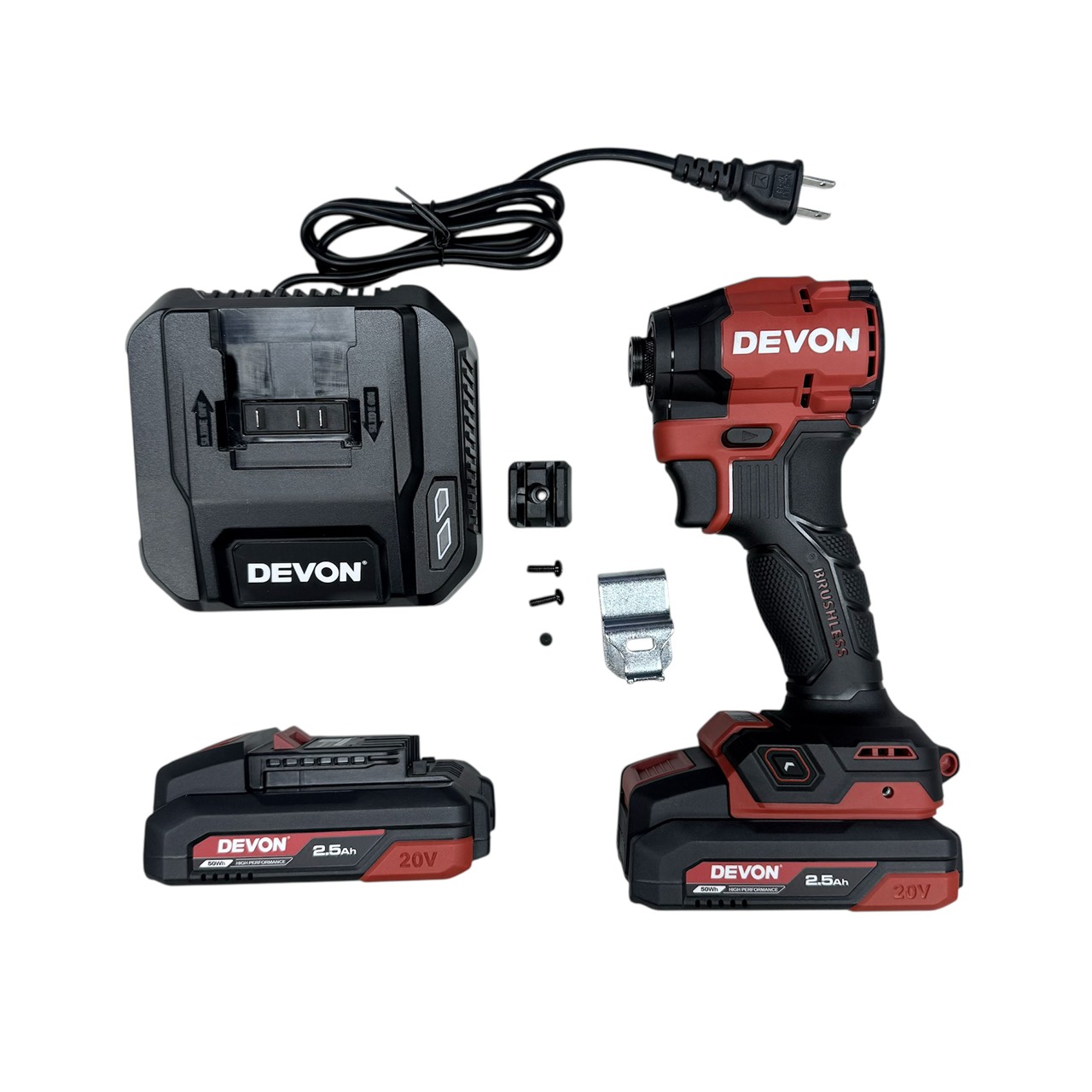 WIN五金 大有 DEVON 5768無刷衝擊起子機 150Nm 【現貨】送好禮 電鑽 衝擊電鑽 超短軸 起子機 螺絲批, , large