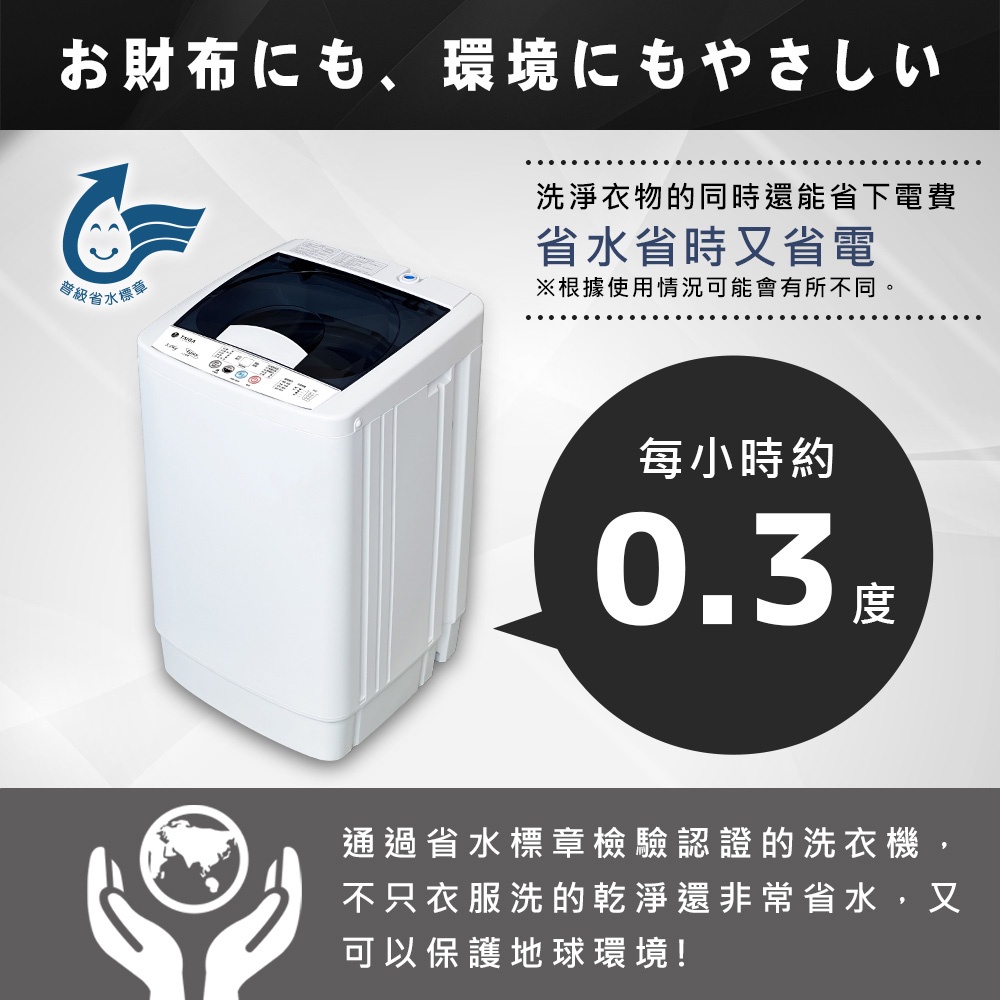 TAIGA 5KG Mini Fully Automatic Top-Load Washing Machine CB1066, , large