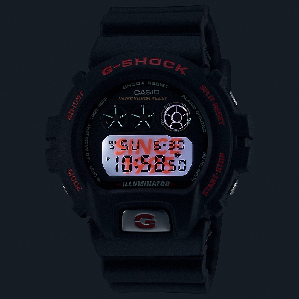 CASIO 卡西歐 G-SHOCK 30周年紀念版 電子錶 手錶-黑 DW-6900TR-1, , large