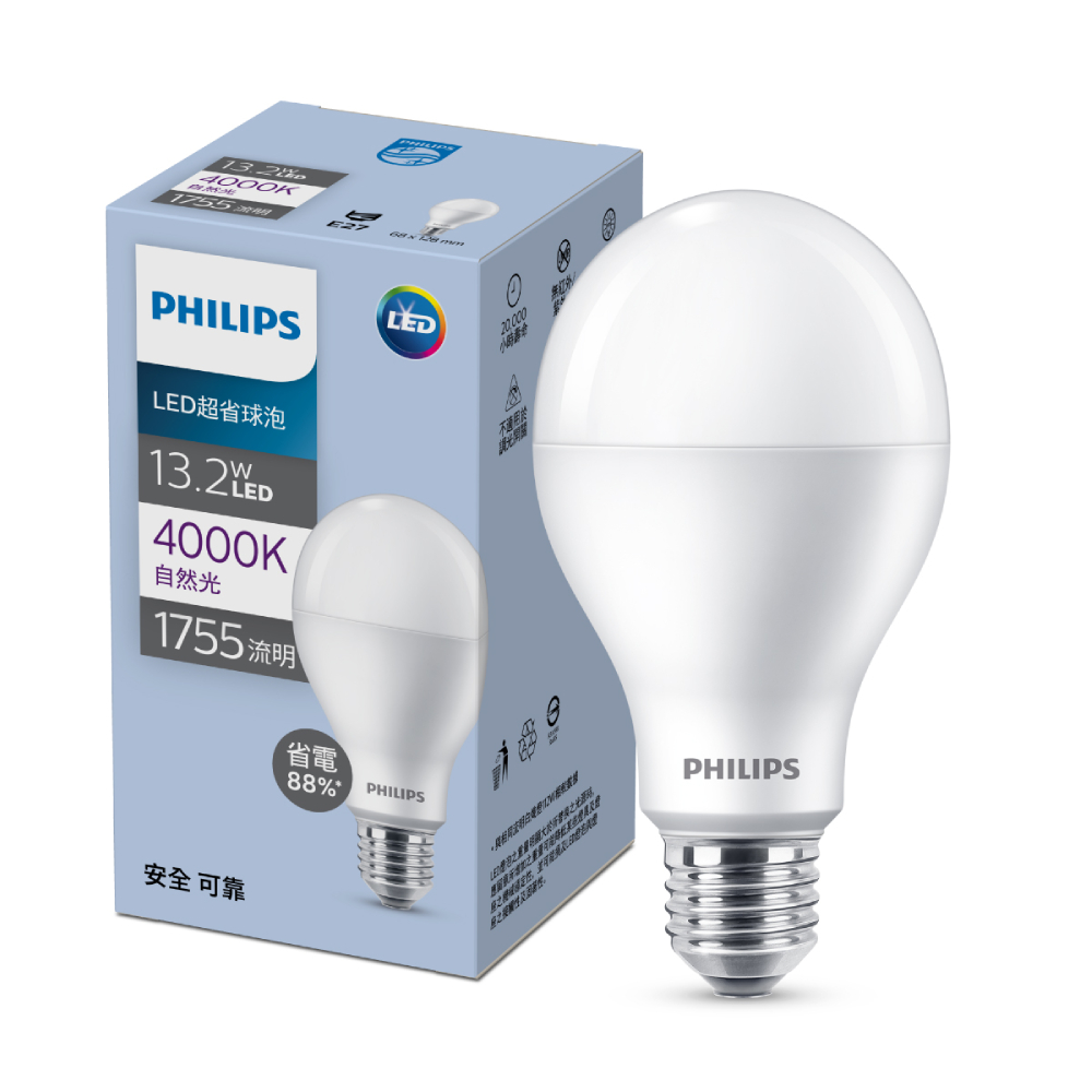 LEDBulb 13.2W W  A60 1CT/12 L TW