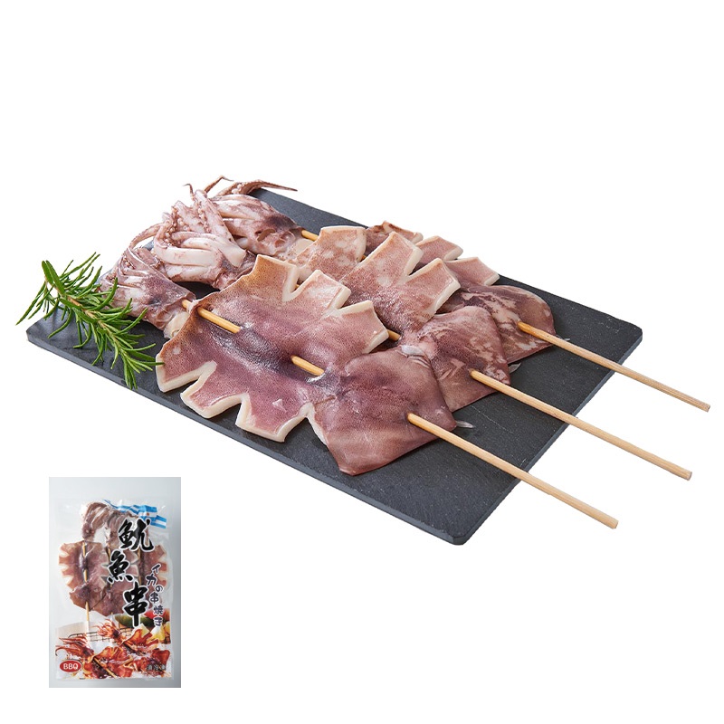 Cooked Squid Skewer, , large