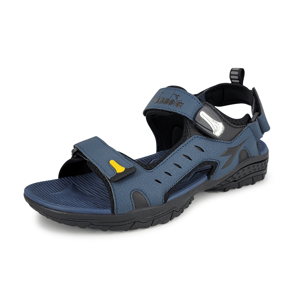 DIADORA迪亞多那 水陸兩用機能涼鞋 男鞋 旅遊 溯溪 簡約 磁扣 柔軟 彈性 減震 耐磨 耐穿 防滑 咖啡 藍, , large