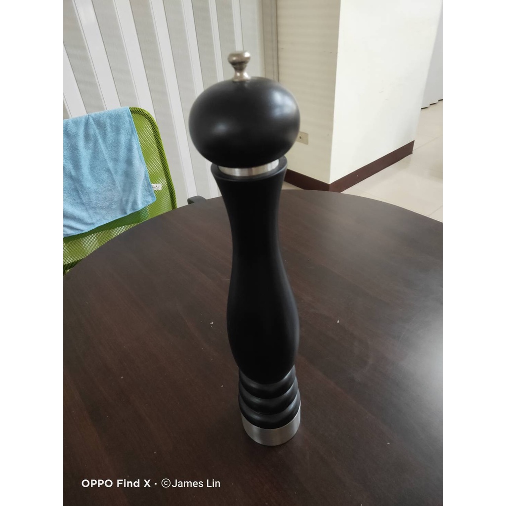 GS MALL 台灣製造 巨無霸木頭研磨罐 表面有些許刮傷 研磨罐 木頭研磨罐 料理罐 胡椒罐 玫瑰鹽 研磨器具, , large