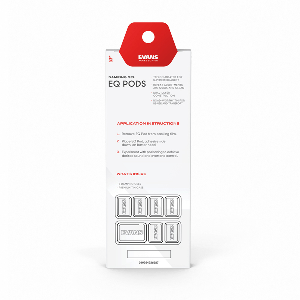 EVANS EQ Pods 果凍弱音貼【敦煌樂器】, , large