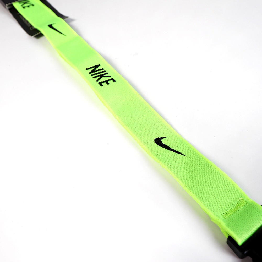 NIKE 識別證吊帶 多功能掛繩 識別證掛繩 手機掛繩 證件套掛繩 簡約 時尚 耐用 舒適 插扣 快拆 多功能 黃綠, , large